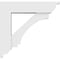 Ekena Millwork Standard Imperial Architectural Grade PVC Bracket With Traditional Ends, 5"W x 18"D x 18"H BKTP05X18X18IMP01 - alternate 3